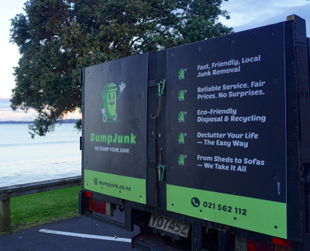 DumpJunk truck signage